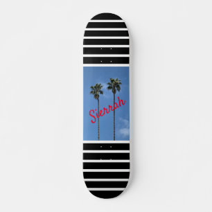 Skateboard Modern Palm Trees