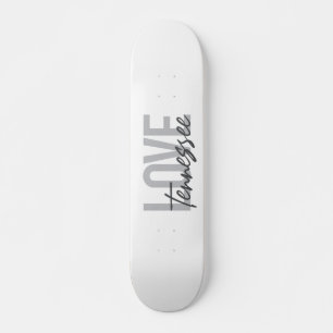 Skateboard Modern, simple, chic, urban design Love Tennessee