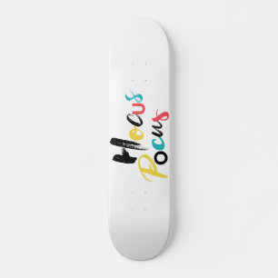 Skateboard Moderne, coloré, amusant, cool, Hocus Pocus tendan