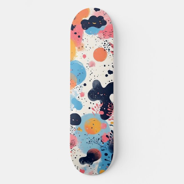 Skateboard moderne et dynamique (Recto)