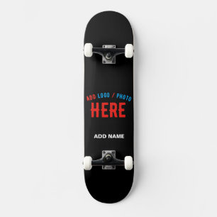 SKATEBOARD MODERNE ET MODERNE PERSONNALISABLE NOIR VÉRIFIÉ