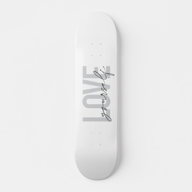 Skateboard Moderne, tendance, simple, design urbain (Devant)