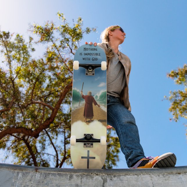 Skateboard Moïse et la Mer Rouge (Extérieur 1)