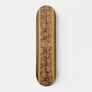 Skateboard Mokuleia personnalisable Bois Faux Surf Vintage