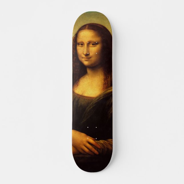 Skateboard Mona Lisa (Devant)