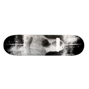 Skateboard Mona Lisa aveugle