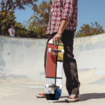 Skateboard Mondrian Peinture Rouge Plane Jaune Noir Gris Bleu<br><div class="desc">Composition avec grand plan rouge, jaune, noir, gris et bleu Piet Mondrian a commencé à créer les peintures abstraites définitives dans les années 1920 pour lesquelles il est le plus connu. Il a gardé sa palette limitée au blanc, au noir et au gris en plus des trois couleurs primaires, le...</div>