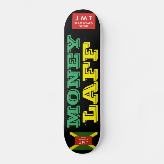 Skateboard MONEY LAFF Planche à roulettes (Recto)