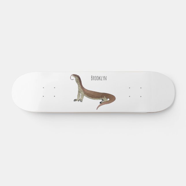 Skateboard Monitor lizard (Horz)
