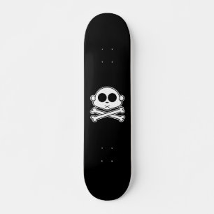 Skateboard Monkey Cross Bone