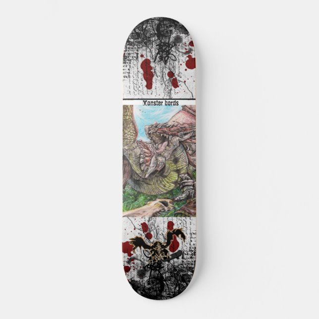Skateboard monster bords batlle (Recto)