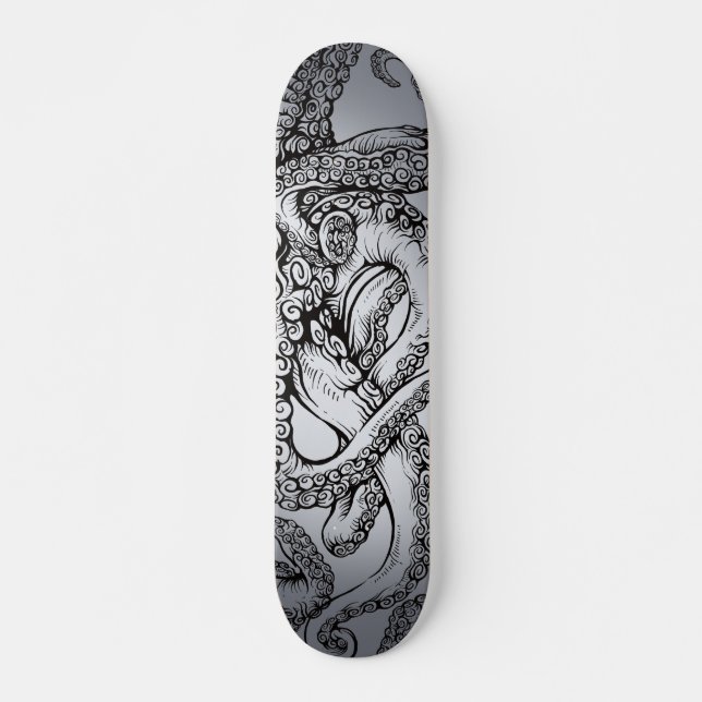 Skateboard Monstre Tentacle Octopus (Devant)
