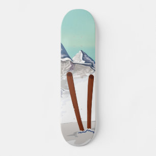 Skateboard Montagnes de ski