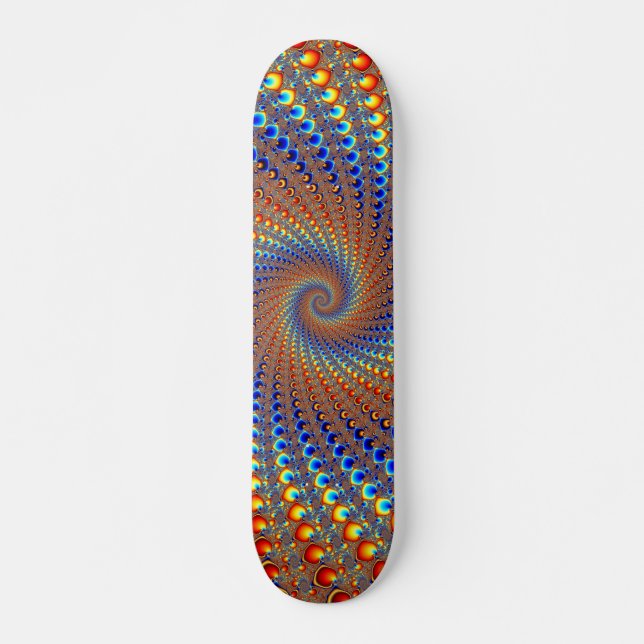 Skateboard Monterey Fractal Art (Devant)