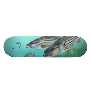 Skateboard Morone atlantique Saxatilis de poissons de bar