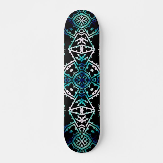Skateboard Mosaic Soundwave Cross (Devant)