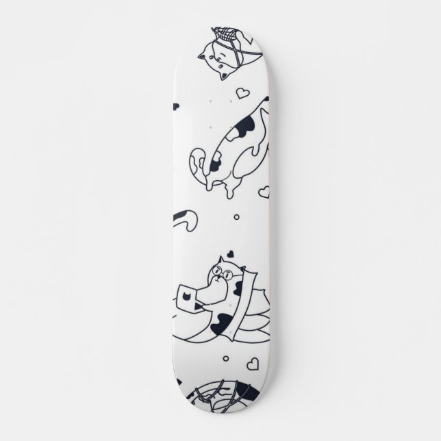 Skateboard Motif (Devant)