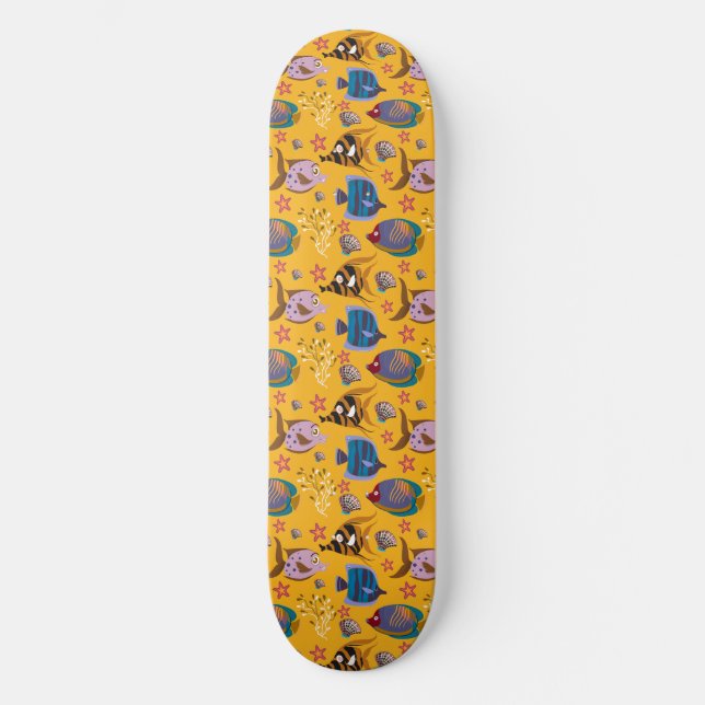 Skateboard motif (Recto)