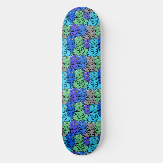 Skateboard Motif (Recto)