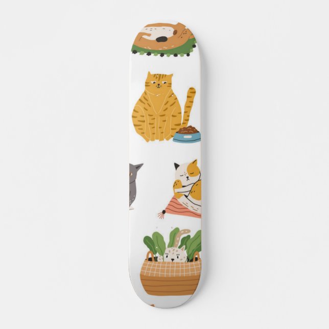 Skateboard Motif (Devant)