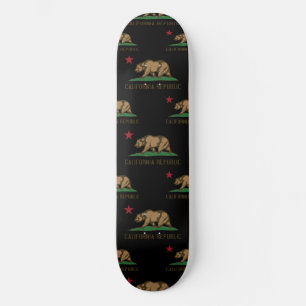 Skateboard Motif 1 de République de la Californie