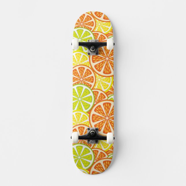Skateboard Motif 2 d'agrume (Recto)