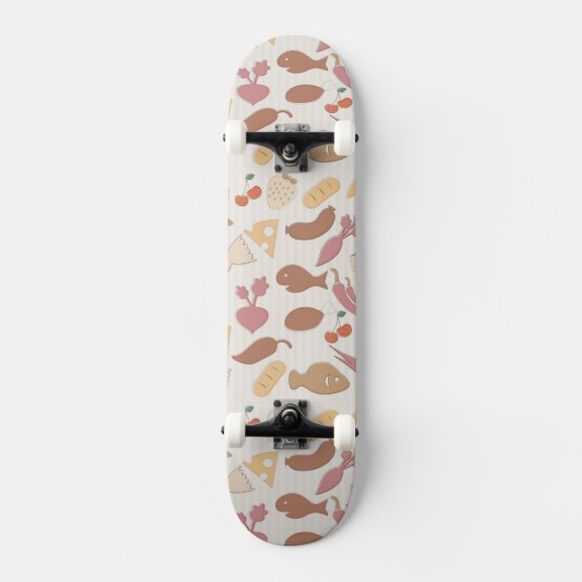 Skateboard Motif 2 de nourriture (Recto)