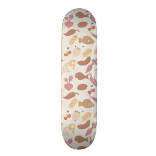 Skateboard Motif 2 de nourriture