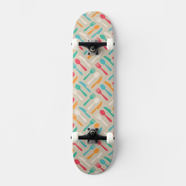 Skateboard Motif 3 de cuisine (Recto)