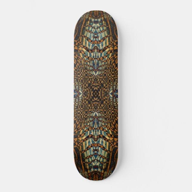 Skateboard Motif à fourrure de tigre de Kaleidoscope (Recto)