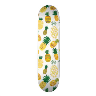 Skateboard Motif à la mode d'ananas