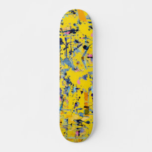 Skateboard motif Abstrait