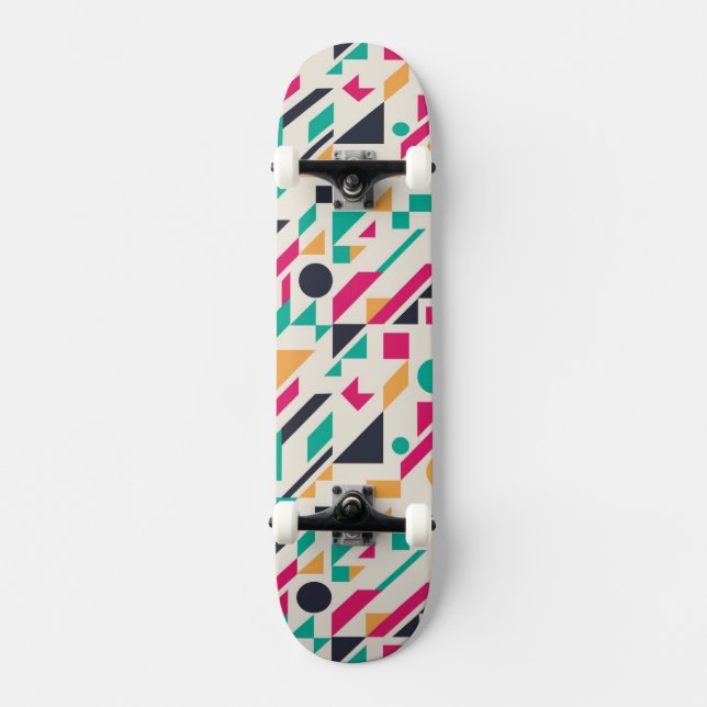 Skateboard Motif abstrait 3 (Recto)
