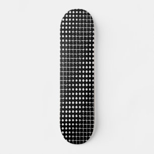 Skateboard Motif abstrait noir