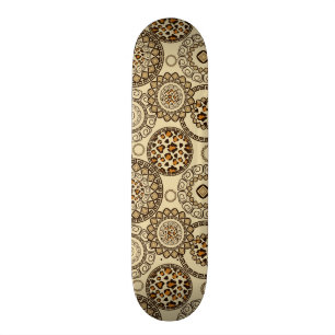 Skateboard Motif africain 3 de peau de guépard