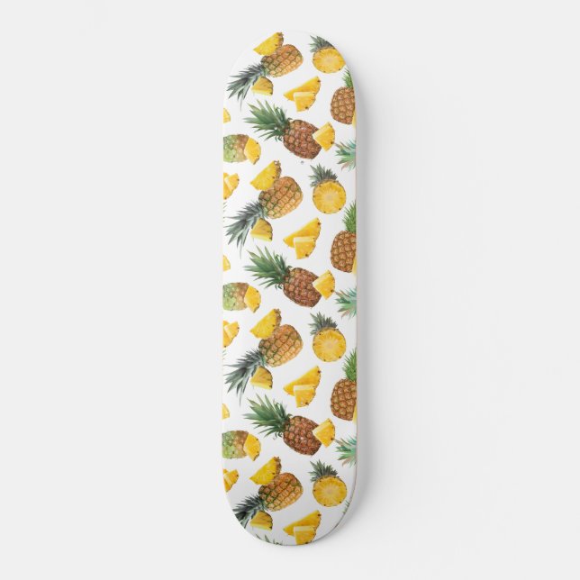 Skateboard Motif ananas (Recto)