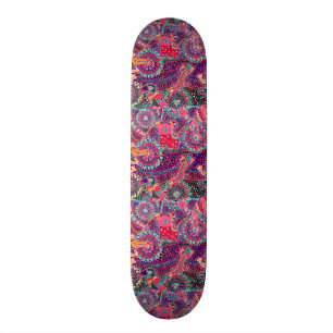 Skateboard Motif animal de style ethnique
