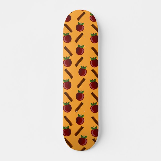Skateboard Motif Apple Cinnamon (Devant)