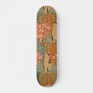 Skateboard Motif Art Nouveau #1