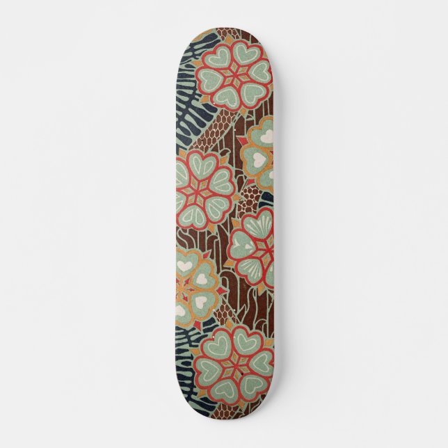 Skateboard Motif Art Nouveau #2 (Devant)