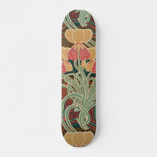 Skateboard Motif Art Nouveau #4 à Emporio Moffa