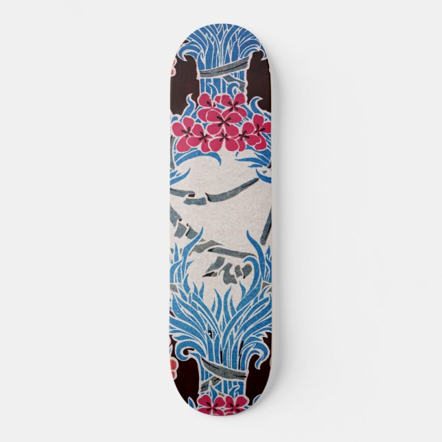 Skateboard Motif Art Nouveau #6 (Recto)