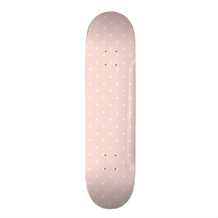 Skateboard Motif avec le pois blanc