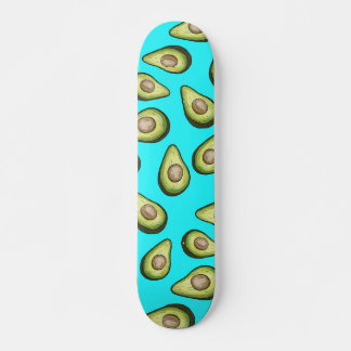 Skateboard Motif Avocado frais