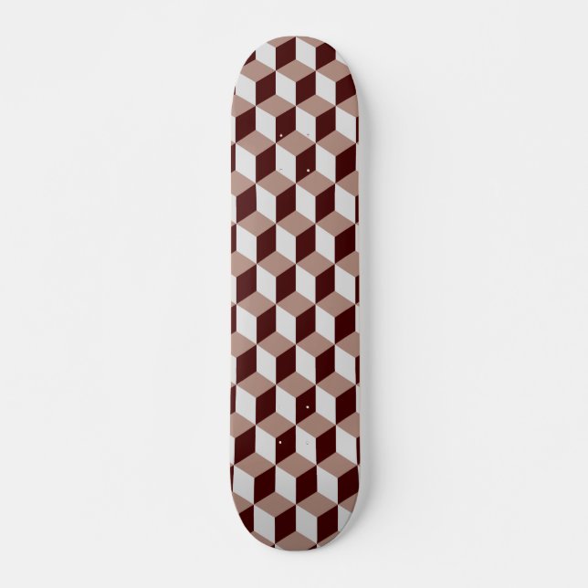 Skateboard Motif bloc 03 (Devant)