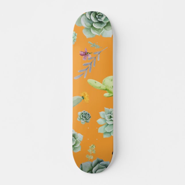 Skateboard Motif Cactus 11 (Devant)