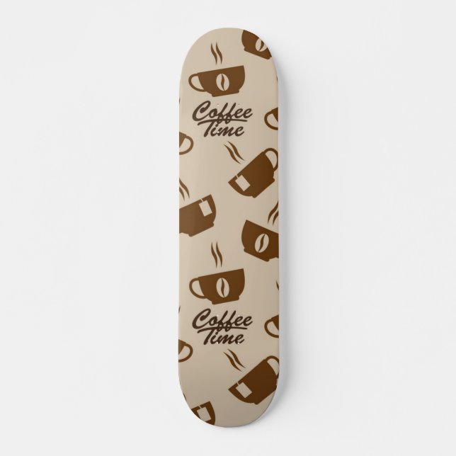 Skateboard Motif café (Devant)
