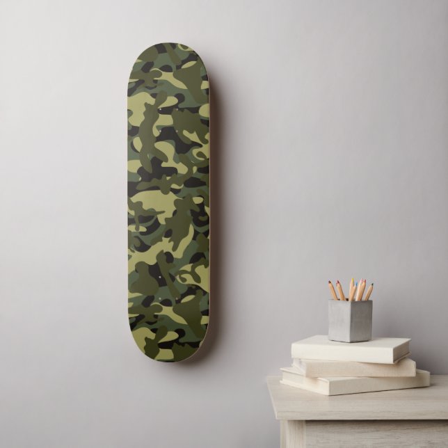 Skateboard Motif camouflage Euro Spring  (Art mural)