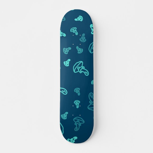 Skateboard Motif champignon (Devant)