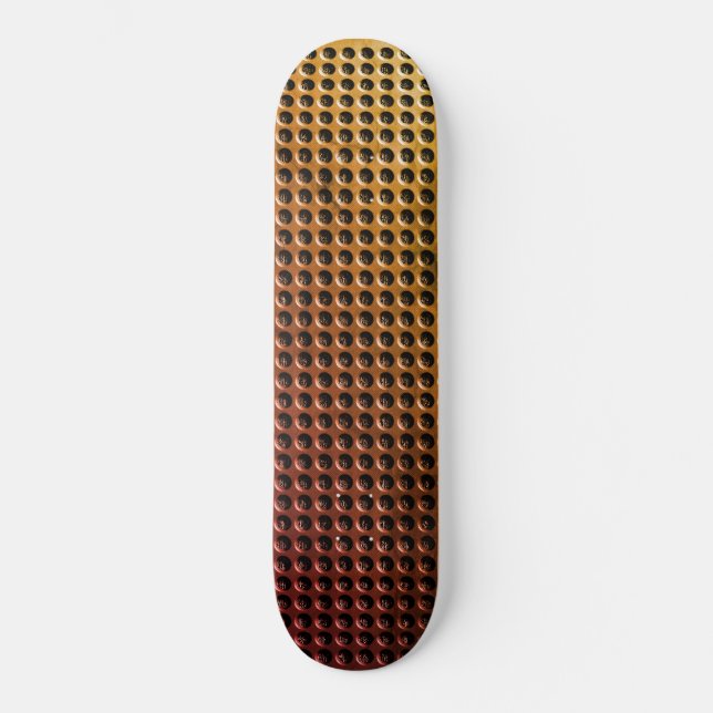 Skateboard Motif circulaire (Recto)